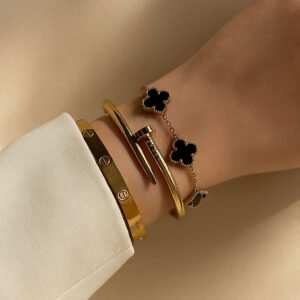 Classic gold kada