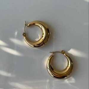 Classic Gold Hoops