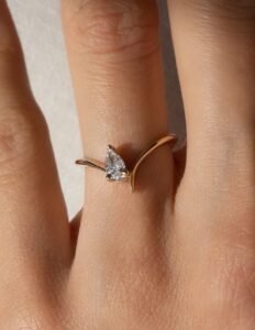 Ridge Gold Ring