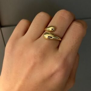 Nova Bold Gold Ring